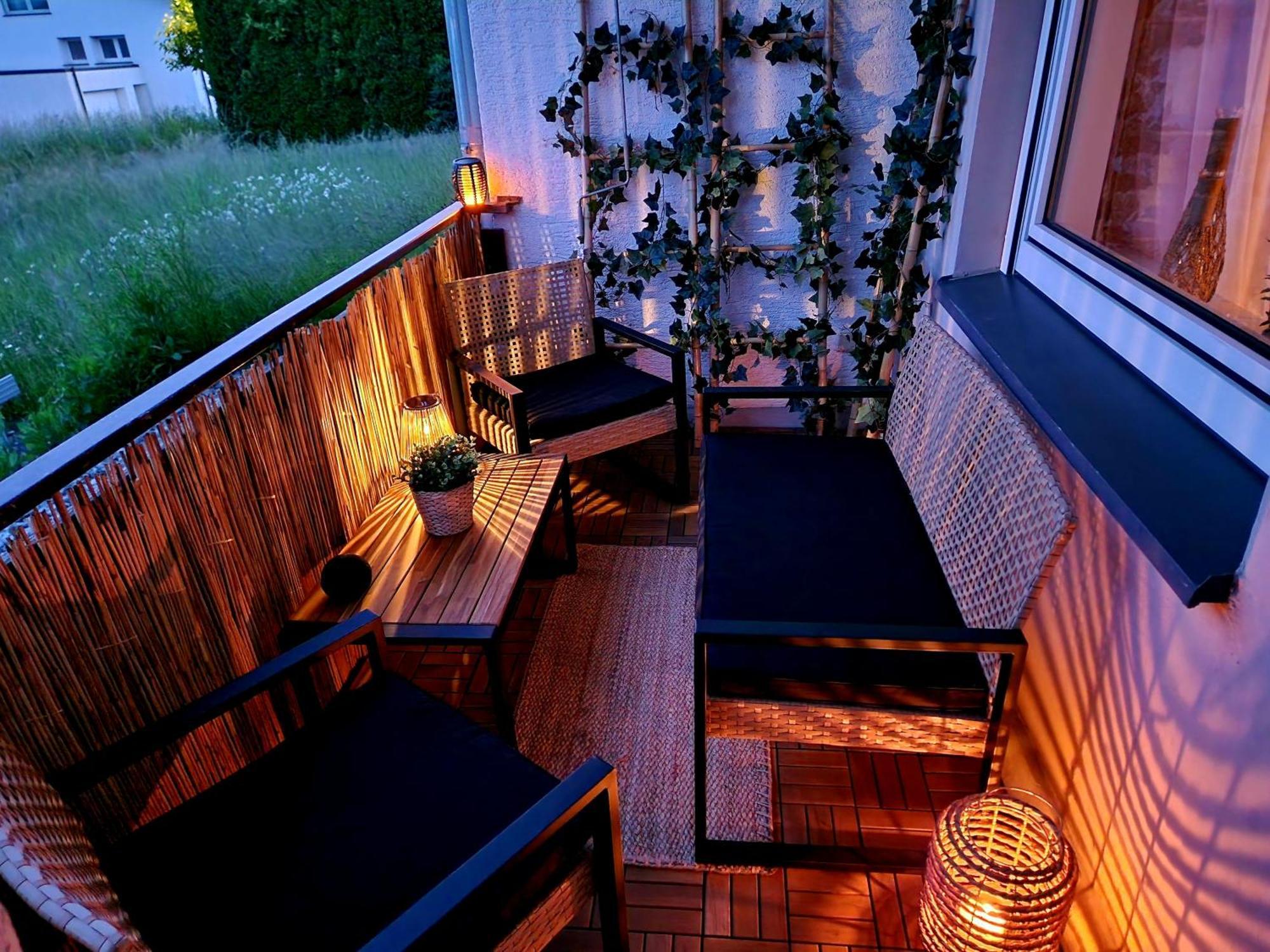 Ferienwohnung Sonnenhang Im Boho-Stil Mit Balkon Möhnesee Exterior foto